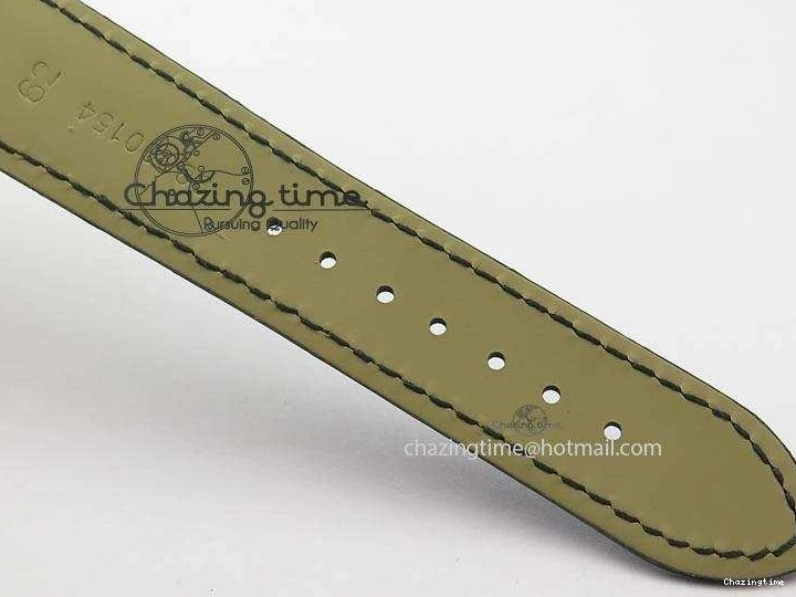 0207 De Ville MK 1:1 Best Edition YG Blue Dial On Black Leather Asian Seagull T1701 (Sec@6) Upgraded 8234